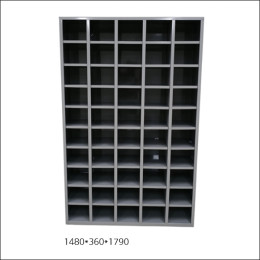 철제 오픈 신발장/5열10단…